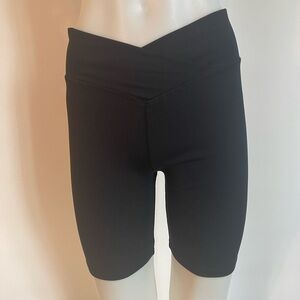 JCrew Women’s Biker Shorts Criss Cross